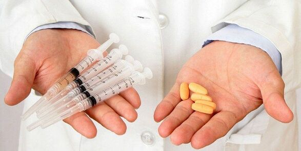 Injection de médicaments ou administration orale